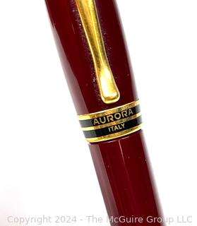 Aurora Italy Red Fountain Pen