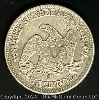 1854-O Seated Liberty Half Dollar Coin 