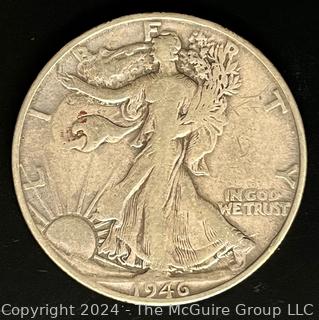 1946-D Walking Liberty Half-Dollar Coin