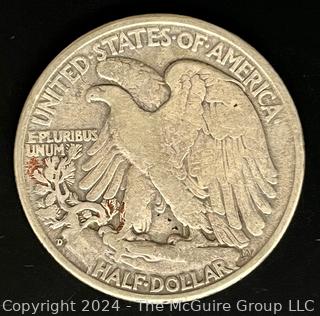 1946-D Walking Liberty Half-Dollar Coin