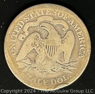 1877-S US Seated Liberty Half Dollar Coin