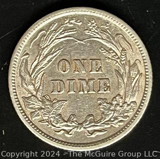 1905 Barber Dime Silver Coin