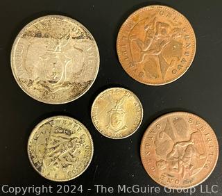 Philippine Coins 1944 Copper and Silver 