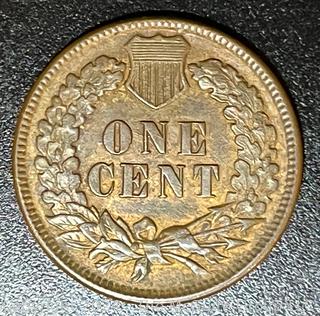 1897 Indian Head One Cent Coin