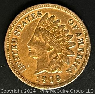 1909 (P) Indian Head Cent Coin