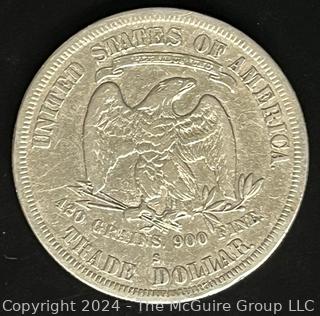 1877-S Trade Dollar (description changed 8-8-24 @ 4:30pm)