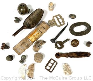 Grouping of Colonial and Civil War Artifacts