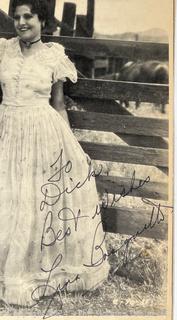 Three (3) Inscribed 8 x 10" B & W Publicity Photos including Geraldine Page and Robert Paige.  