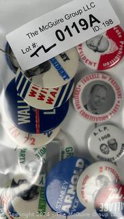 3rd Party Presidential Campaign Pins