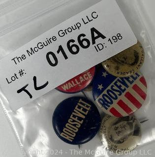 FDR Presidential Campaign Pins