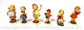 Six (6) Porcelain Hummel Figurines by Goebel Germany