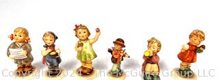 Six (6) Porcelain Hummel Figurines by Goebel Germany