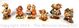 Six (6) Porcelain Hummel Figurines by Goebel Germany