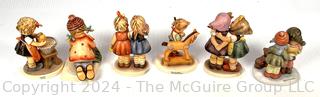 Six (6) Porcelain Hummel Figurines by Goebel Germany