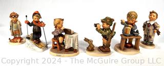 Six (6) Porcelain Hummel Figurines by Goebel Germany