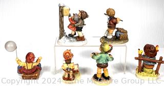 Six (6) Porcelain Hummel Figurines by Goebel Germany