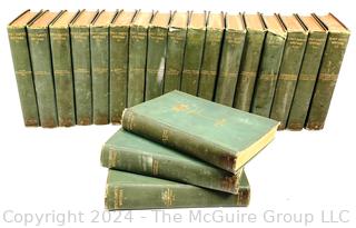 Twenty (20) Volumes of The Writings of Bret Harte. Illustrated. 1906 Houghton Mifflin