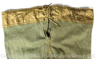 WWII Army Combat Medic Long-Johns and Boxer Shorts Briefs Made by the Kite Kraft Corp and Standard Knitting Mills. (was 0025NC)