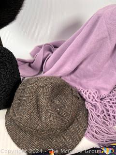 Men's and Women's Accessories Including Hats, Shawls and Neck Ties by Henri Christiansen, Lily Pulitzer, Weitz and Polo