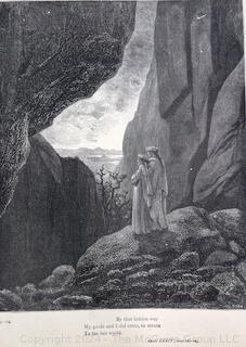 Large Scale Dante's Inferno New Edition Illustrated by Cassell Gustave Dore Circa 1880's 