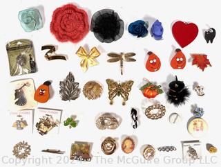 Costume Jewelry Brooches