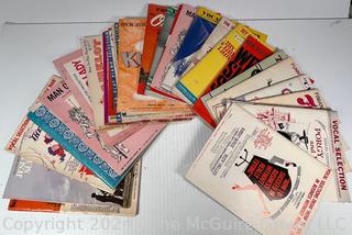 Large Collection of Sheet Music from Movies and Musicals