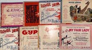 Large Collection of Sheet Music from Movies and Musicals