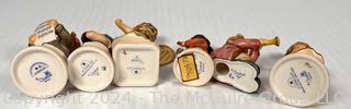 Six (6) Porcelain Hummel Figurines by Goebel Germany