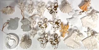 Group of Christmas Angel Ornaments