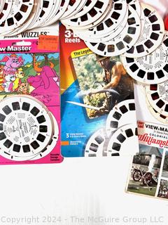 Stereo View Master Collection and Storage Case