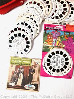 Stereo View Master Collection and Storage Case