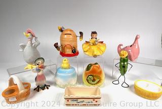 Selection of Novelty Ceramic Figurines