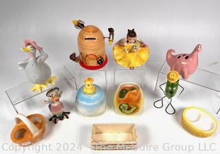 Selection of Novelty Ceramic Figurines