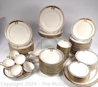 Large Set of French Haviland Porcelain China Dinnerware