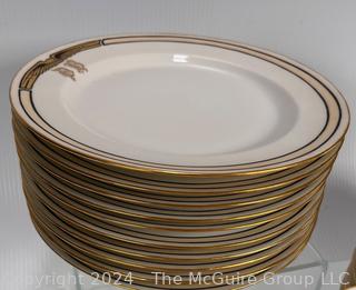 Large Set of French Haviland Porcelain China Dinnerware