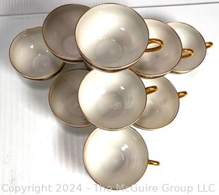 Large Set of French Haviland Porcelain China Dinnerware