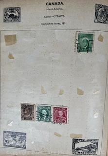 Postage Stamp Album.  See all the photos in the gallery