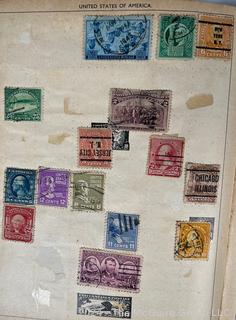 Postage Stamp Album.  See all the photos in the gallery