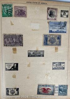 Postage Stamp Album.  See all the photos in the gallery