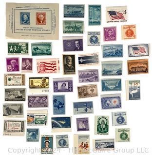 Assortment of U.S. Postage Stamps