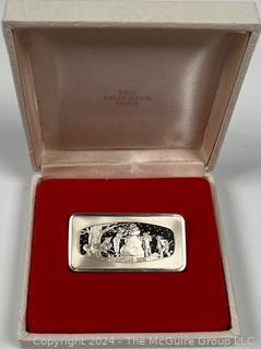 Franklin Mint Sterling Silver Bar 500 grains (32 grams)