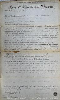 1850's PA Legal Documents