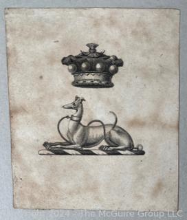 Grouping of Six (6) Illustrative Book Plates