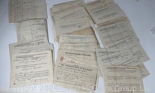 Grouping of 19th C Kentucky Legal Documents