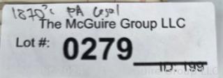 1870's PA Legal Documents