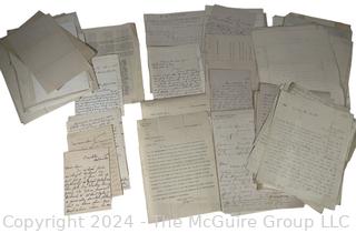 Circa 1890's Business Legal Documents 