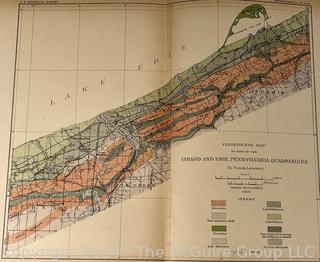 Glacial Formations & Drainage Features of the Erie and Ohio Basins, U.S. Geological Survey by Frank Leverett Published by Government Printing Office, 1902