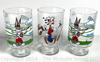 Selection of Promotional Cartoon Character Tumblers and Jelly Glasses