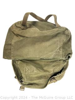 WWII Combat Army Medic Waterproof Kit Bag Used in European Theatre