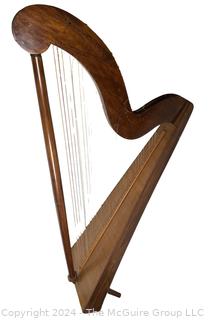 34 String Paraguayan Wood Musical Harp 